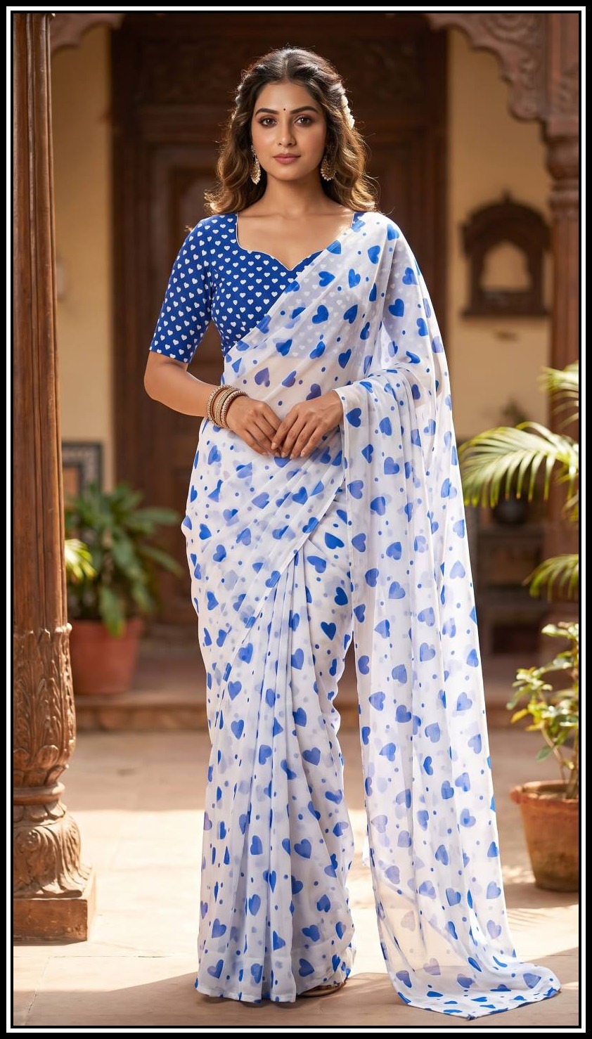 CHIFFON SAREE